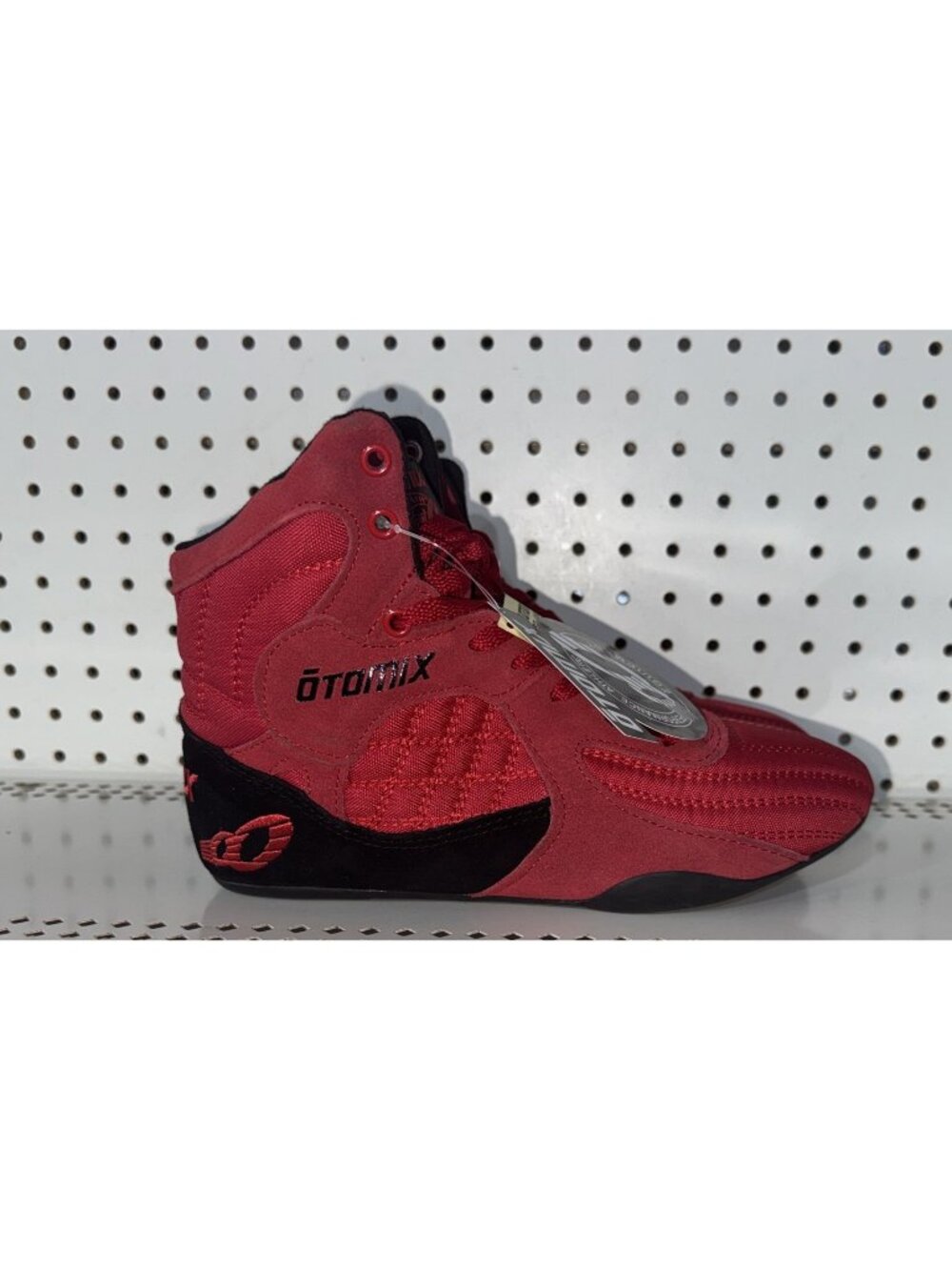 Otomix Stingray Escape Mens Weightlifting Gym MMA Wrestling Shoes Size 8 Red